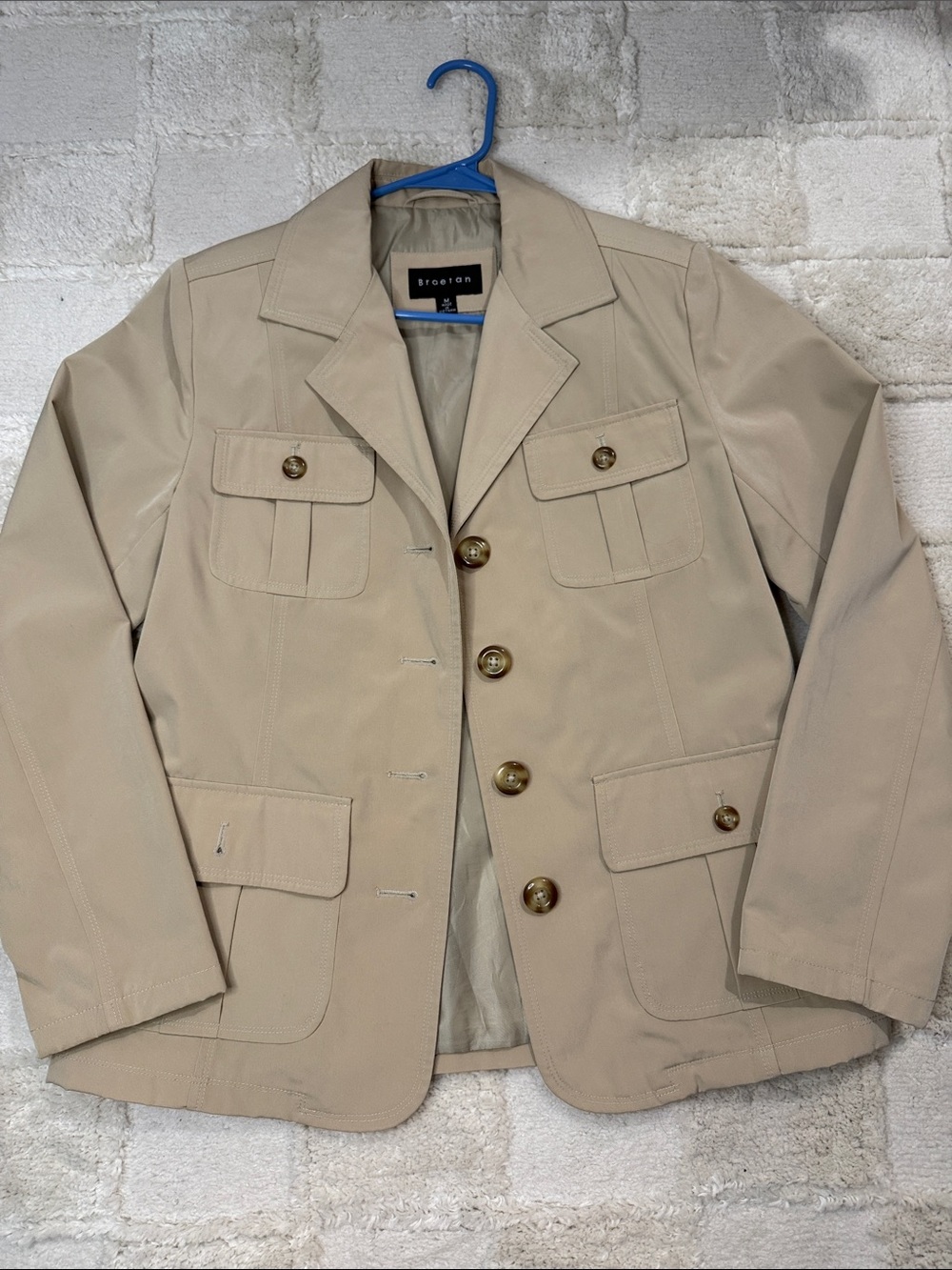 Braetan Vintage Safari Jacket Size M